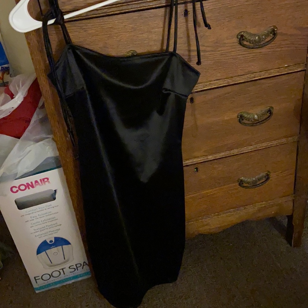 Sexy elegant black dress